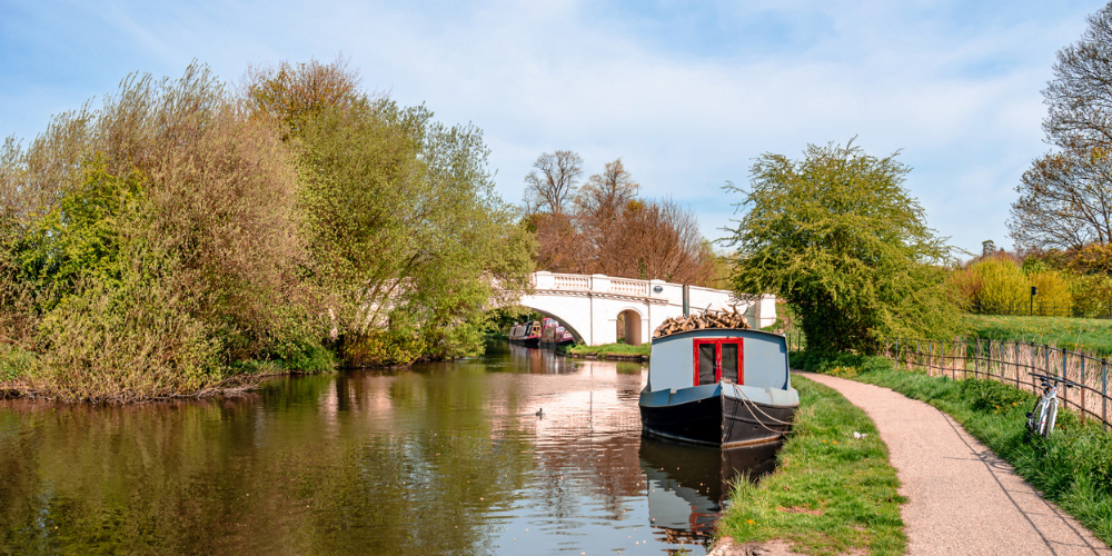 The canal in Watford